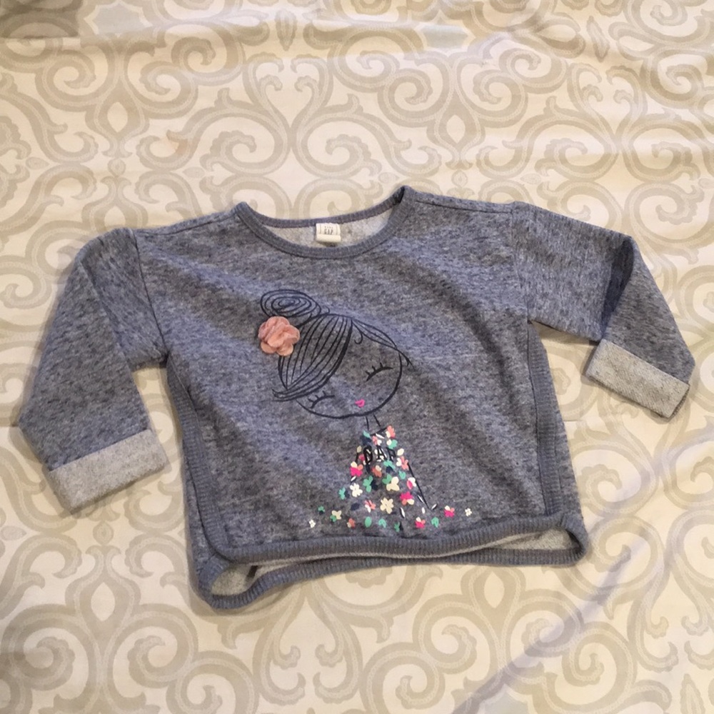 Toddler girls sweatshirt
